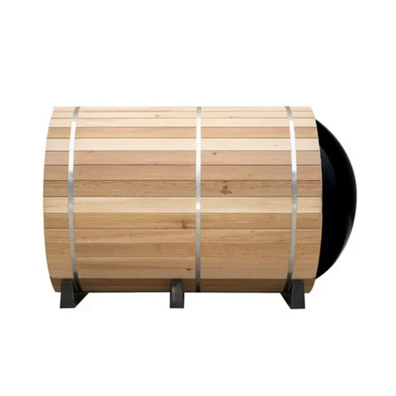 Fonteyn Barrel Sauna Red Cedar Panorama 1800 & 2400 Range