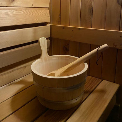 Fonteyn Barrel Sauna Rustic Red Cedar – Outdoor Barrel Sauna UK