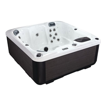 The Brecon Hot Tub – 5-6 Person Hot Tub with Lounger