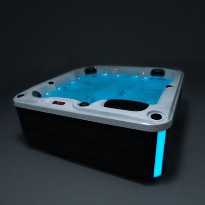 The Brecon Hot Tub – 5-6 Person Hot Tub with Lounger