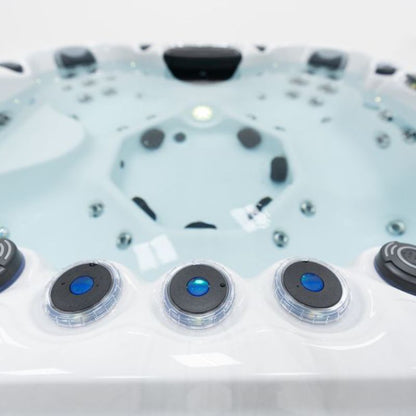 The Cradoc Hot Tub – 7 Seat Premium Hot Tub & 59 Jets