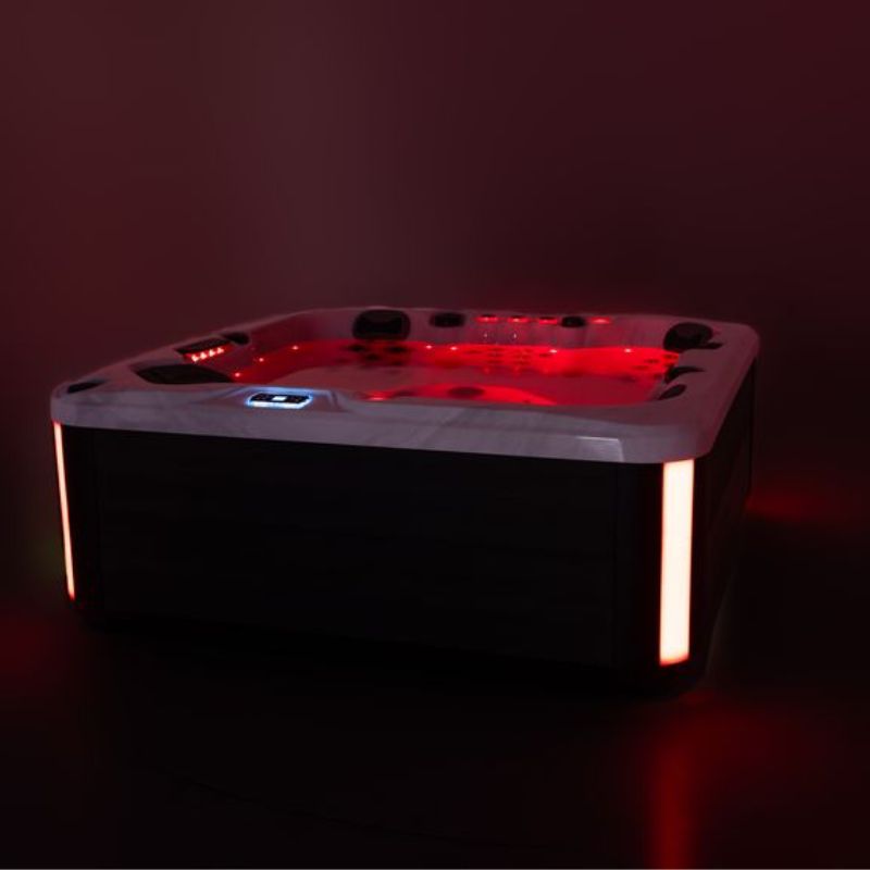 The Borth Hot Tub – 5 Person Hot Tub with Dual Loungers & 57 Jets