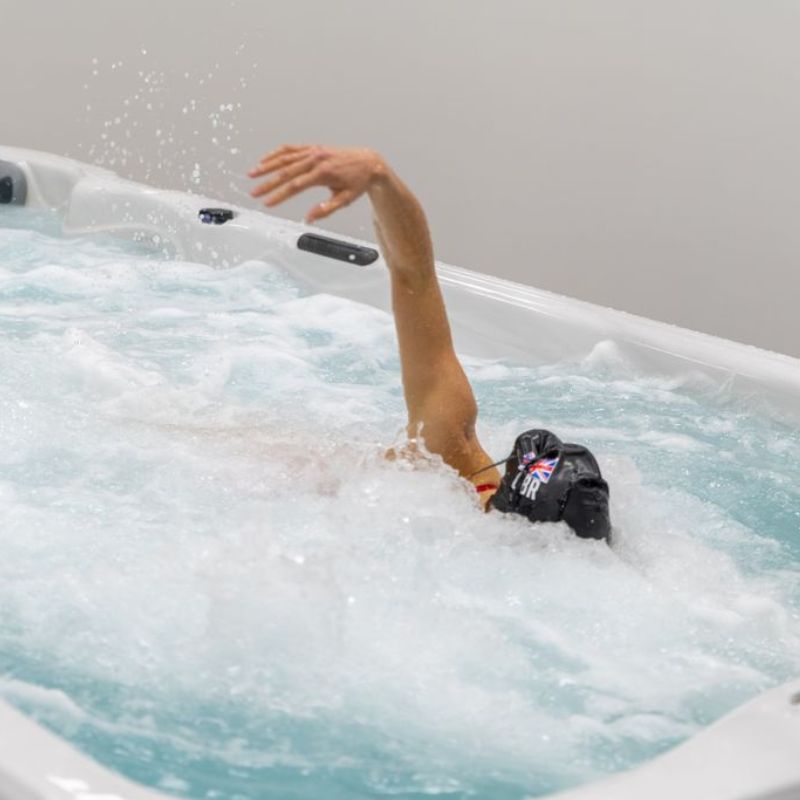 The Ramsey Swim Spa – 2 Person Swim Spa with Swim Jets